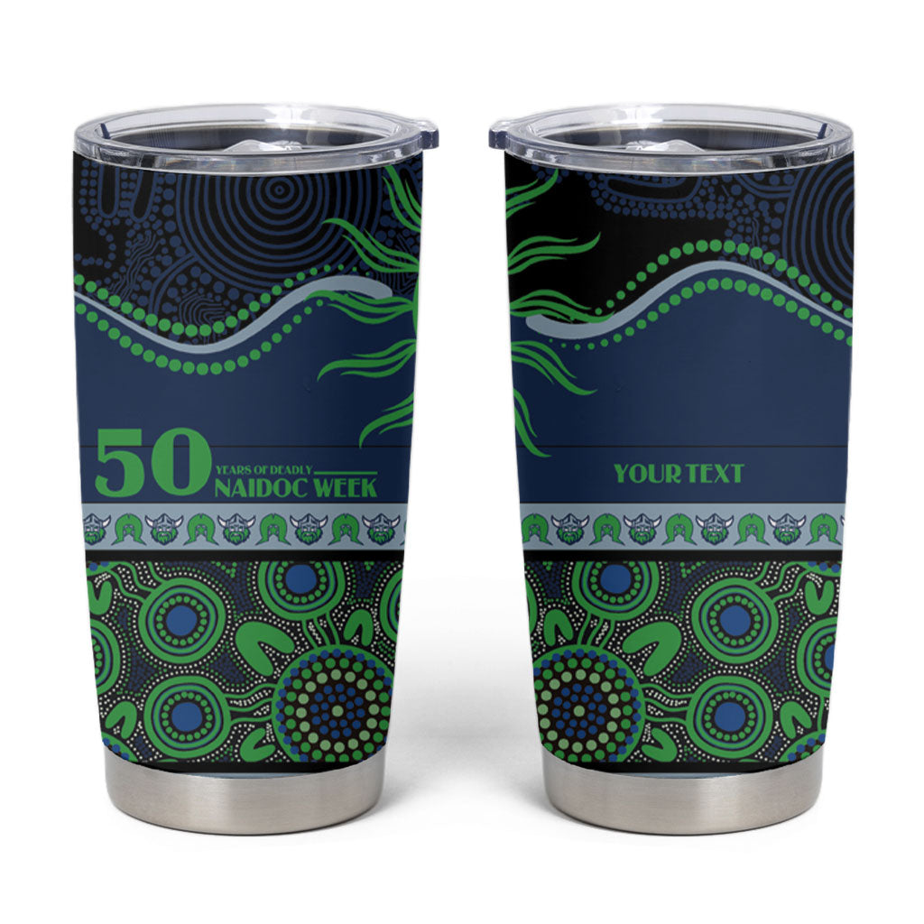 Raiders NAIDOC Week Personalised Tumbler Cup Aboriginal Torres Strait Islanders Vibe