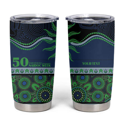 Raiders NAIDOC Week Personalised Tumbler Cup Aboriginal Torres Strait Islanders Vibe