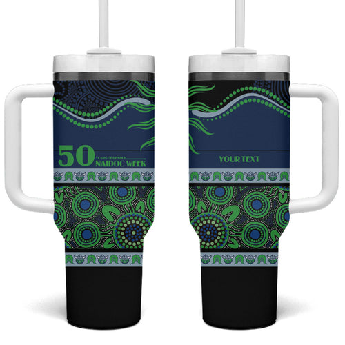 Raiders NAIDOC Week Personalised Tumbler With Handle Aboriginal Torres Strait Islanders Vibe