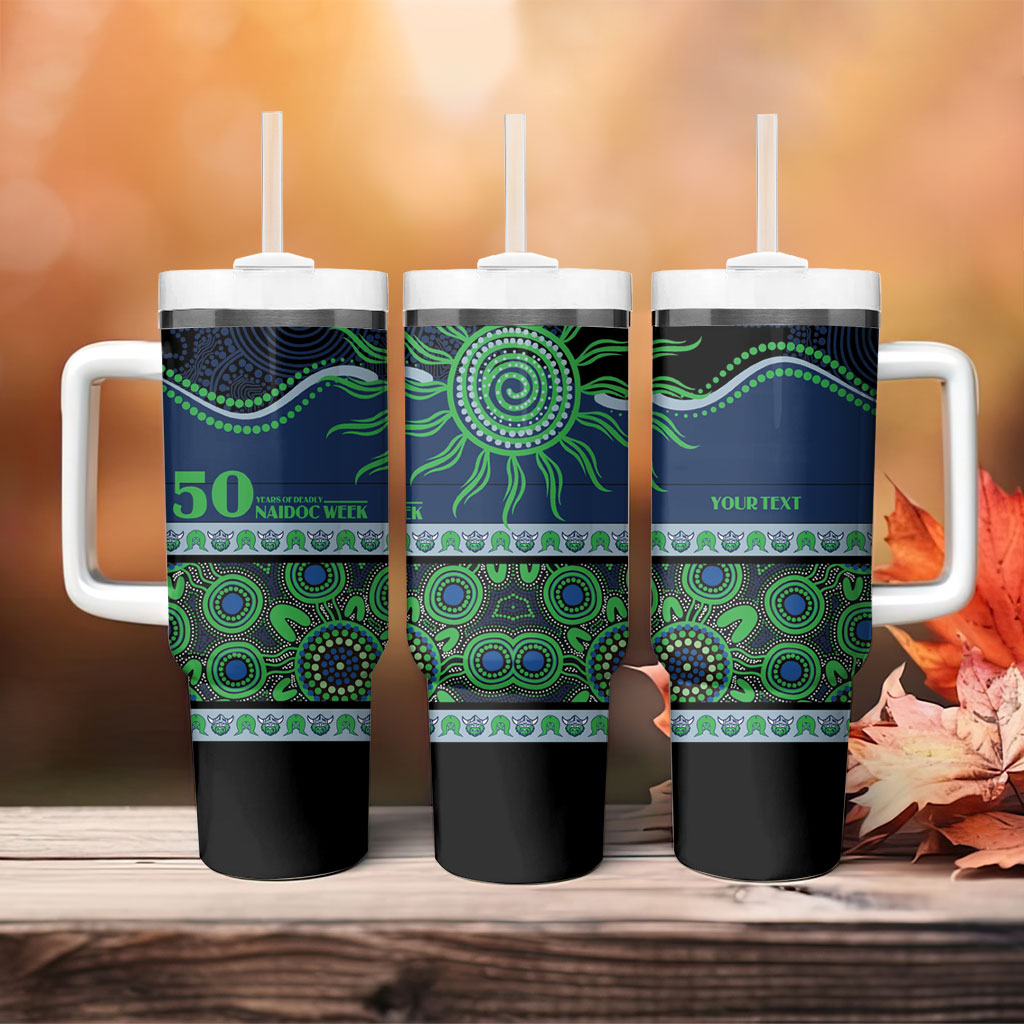 Raiders NAIDOC Week Personalised Tumbler With Handle Aboriginal Torres Strait Islanders Vibe