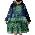 Raiders NAIDOC Week Personalised Wearable Blanket Hoodie Aboriginal Torres Strait Islanders Vibe