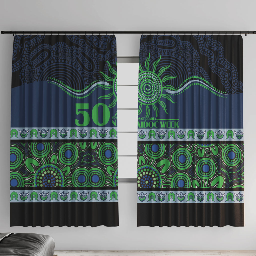 Raiders NAIDOC Week Window Curtain Aboriginal Torres Strait Islanders Vibe