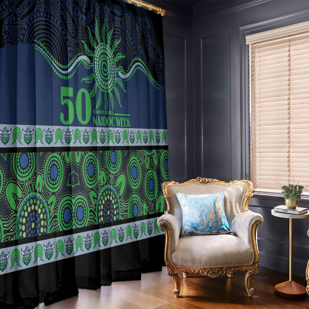 Raiders NAIDOC Week Window Curtain Aboriginal Torres Strait Islanders Vibe