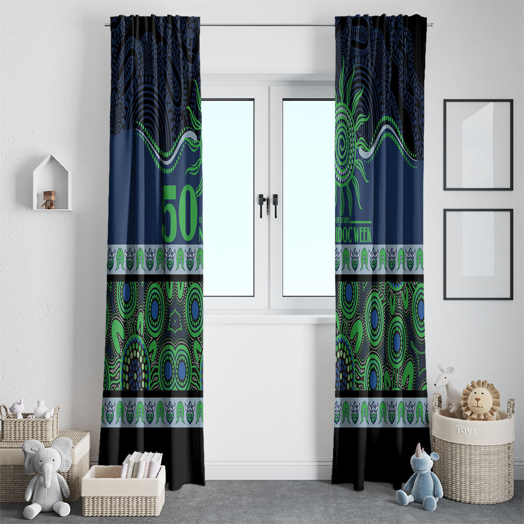 Raiders NAIDOC Week Window Curtain Aboriginal Torres Strait Islanders Vibe