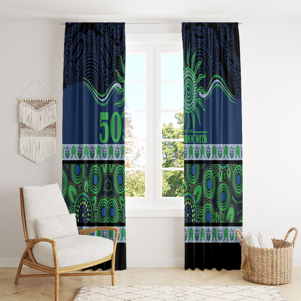 Raiders NAIDOC Week Window Curtain Aboriginal Torres Strait Islanders Vibe