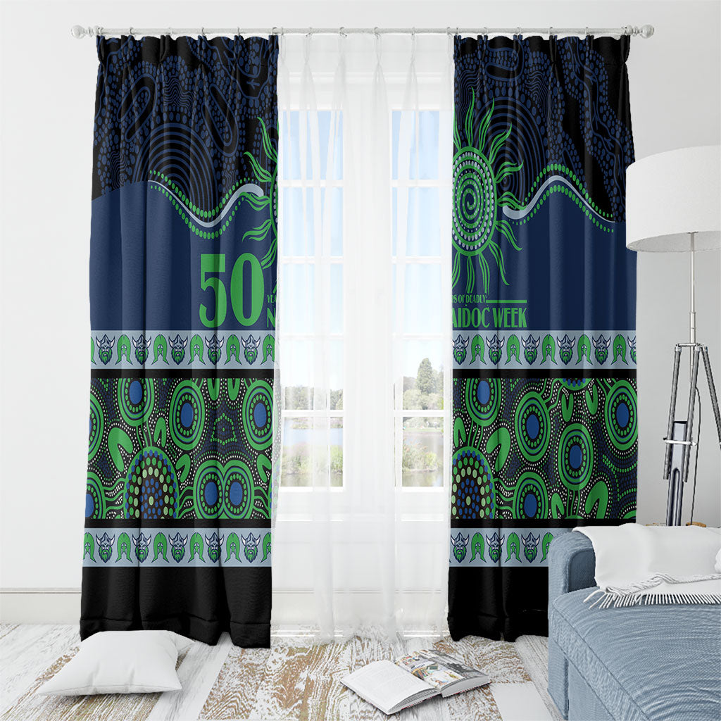 Raiders NAIDOC Week Window Curtain Aboriginal Torres Strait Islanders Vibe