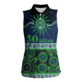 Raiders NAIDOC Week Personalised Women Sleeveless Polo Shirt Aboriginal Torres Strait Islanders Vibe