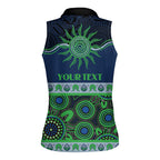 Raiders NAIDOC Week Personalised Women Sleeveless Polo Shirt Aboriginal Torres Strait Islanders Vibe