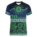 Raiders NAIDOC Week Personalised Women V-Neck T-Shirt Aboriginal Torres Strait Islanders Vibe