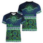 Raiders NAIDOC Week Personalised Women V-Neck T-Shirt Aboriginal Torres Strait Islanders Vibe
