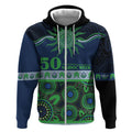 Raiders NAIDOC Week Personalised Zip Hoodie Aboriginal Torres Strait Islanders Vibe