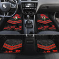 Custom Magpies Football Car Mats ANZAC Lest We Forget