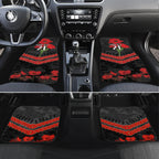 Custom Magpies Football Car Mats ANZAC Lest We Forget