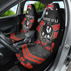 Custom Magpies Football Car Seat Cover ANZAC Lest We Forget