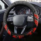 Custom Magpies Football Steering Wheel Cover ANZAC Lest We Forget