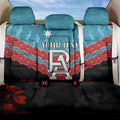 Custom Port Adelaide Power Football Back Car Seat Cover ANZAC Lest We Forget