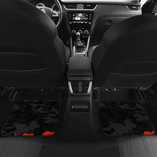 Custom Port Adelaide Power Football Car Mats ANZAC Lest We Forget