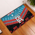 Custom Port Adelaide Power Football Rubber Doormat ANZAC Lest We Forget