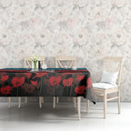 Custom Port Adelaide Power Football Tablecloth ANZAC Lest We Forget