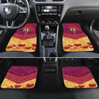 Custom Brisbane Lions Football Car Mats ANZAC Lest We Forget
