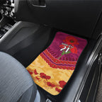 Custom Brisbane Lions Football Car Mats ANZAC Lest We Forget