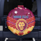 Custom Brisbane Lions Football Spare Tire Cover ANZAC Lest We Forget