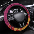 Custom Brisbane Lions Football Steering Wheel Cover ANZAC Lest We Forget