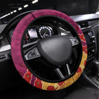 Custom Brisbane Lions Football Steering Wheel Cover ANZAC Lest We Forget