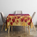 Custom Brisbane Lions Football Tablecloth ANZAC Lest We Forget