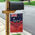 Custom Demons Football Garden Flag ANZAC Lest We Forget