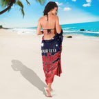 Custom Demons Football Sarong ANZAC Lest We Forget