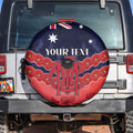 Custom Demons Football Spare Tire Cover ANZAC Lest We Forget