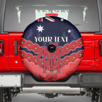 Custom Demons Football Spare Tire Cover ANZAC Lest We Forget