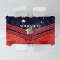 Custom Demons Football Tablecloth ANZAC Lest We Forget