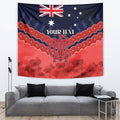 Custom Demons Football Tapestry ANZAC Lest We Forget