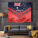 Custom Demons Football Tapestry ANZAC Lest We Forget