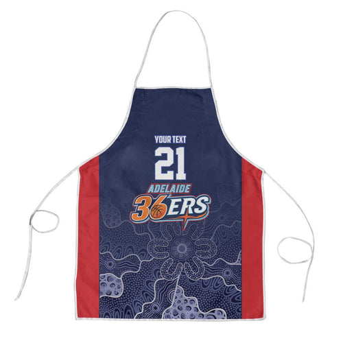Basketball Custom Adelaide Apron Simple Australian Dot Art - Aussie Hoodie
