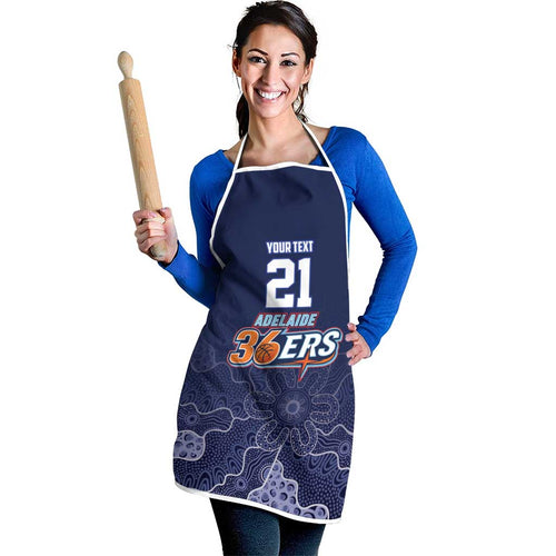 Basketball Custom Adelaide Apron Simple Australian Dot Art - Aussie Hoodie