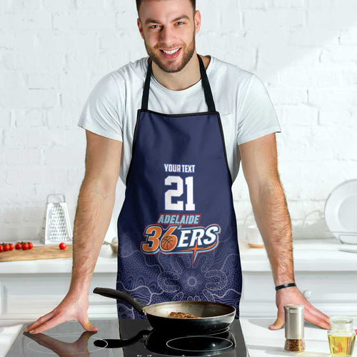 Basketball Custom Adelaide Apron Simple Australian Dot Art - Aussie Hoodie