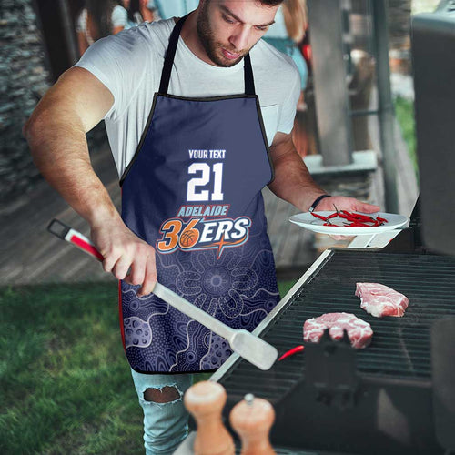 Basketball Custom Adelaide Apron Simple Australian Dot Art - Aussie Hoodie