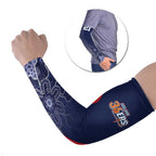 Basketball Custom Adelaide Arm Sleeves Simple Australian Dot Art - Aussie Hoodie
