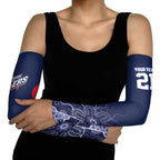 Basketball Custom Adelaide Arm Sleeves Simple Australian Dot Art - Aussie Hoodie