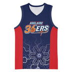 Basketball Custom Adelaide Basketball Jersey Simple Australian Dot Art - Aussie Hoodie