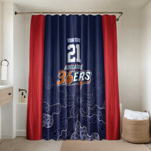 Basketball Custom Adelaide Bathroom Set Simple Australian Dot Art - Aussie Hoodie