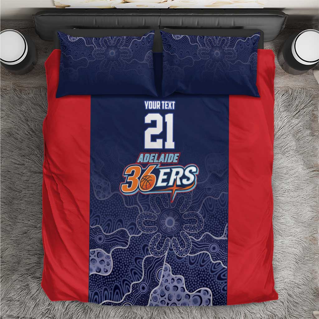 Basketball Custom Adelaide Bedding Set Simple Australian Dot Art - Aussie Hoodie