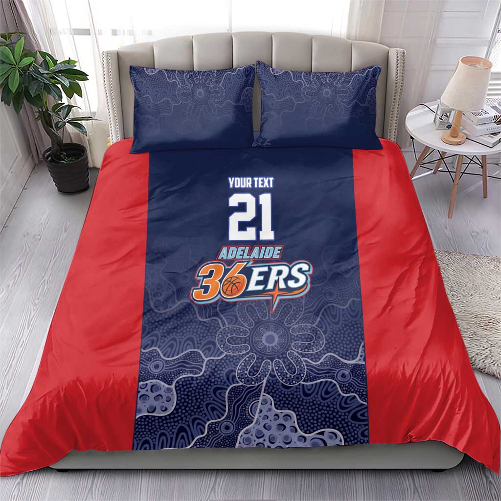 Basketball Custom Adelaide Bedding Set Simple Australian Dot Art - Aussie Hoodie