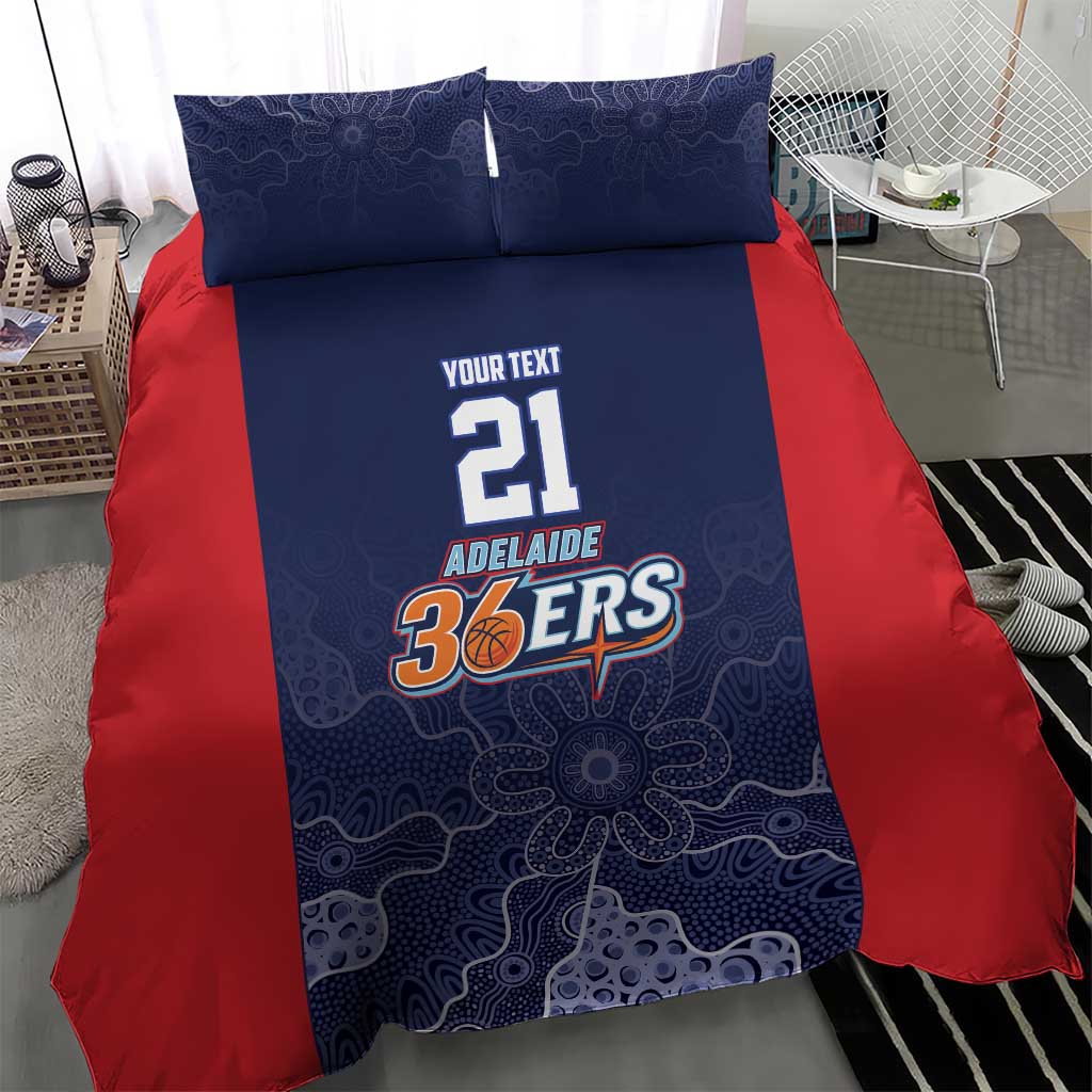 Basketball Custom Adelaide Bedding Set Simple Australian Dot Art - Aussie Hoodie