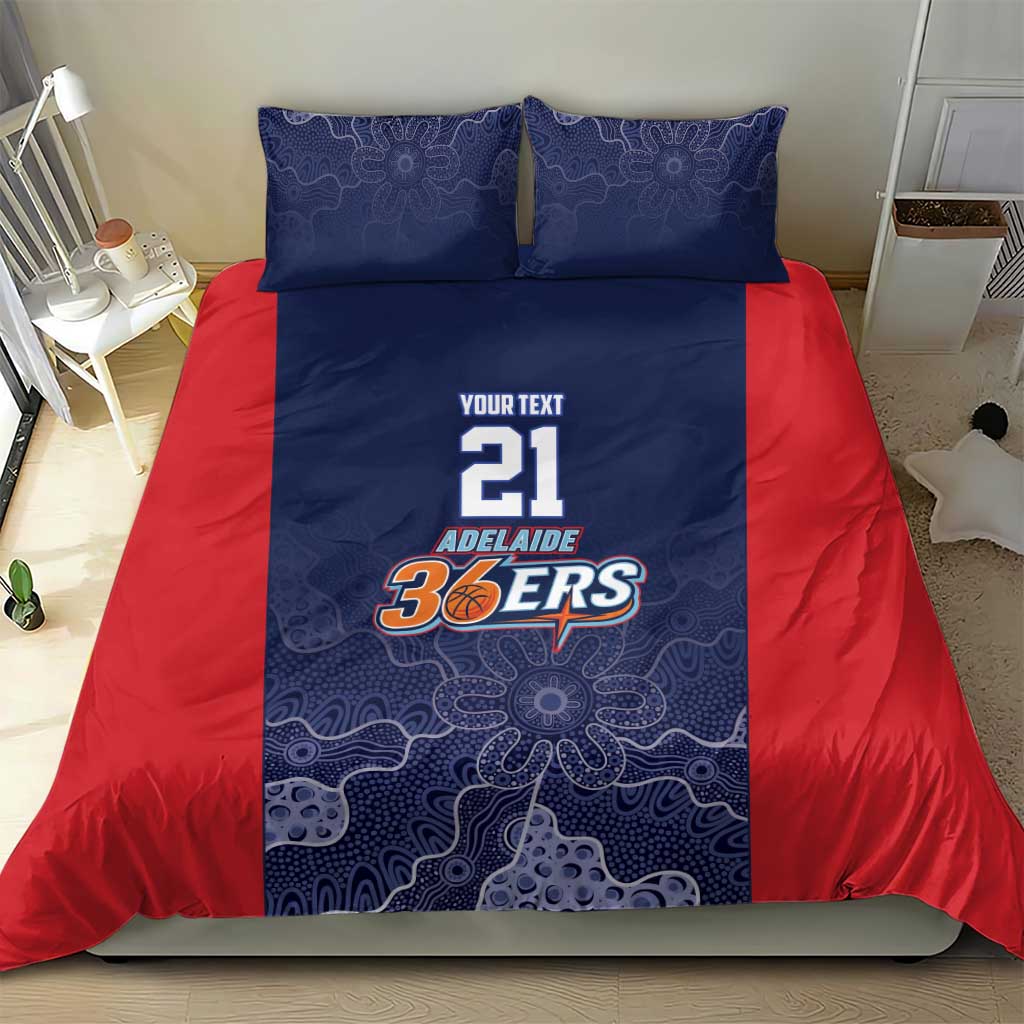 Basketball Custom Adelaide Bedding Set Simple Australian Dot Art - Aussie Hoodie