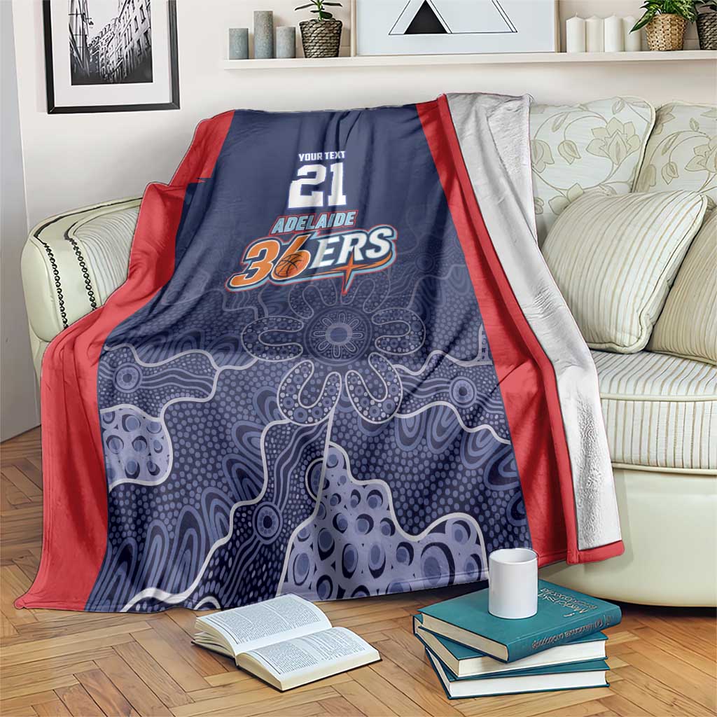 Basketball Custom Adelaide Blanket Simple Australian Dot Art - Aussie Hoodie