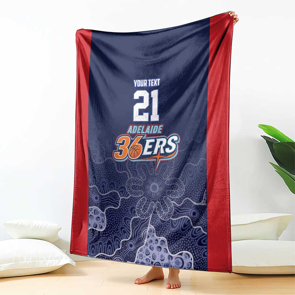 Basketball Custom Adelaide Blanket Simple Australian Dot Art - Aussie Hoodie